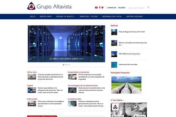 Business News theme site design template sample