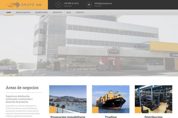 Brick theme site design template sample