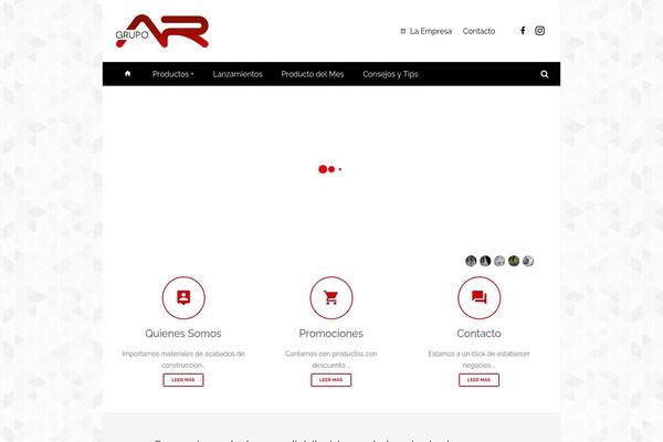 Impreza theme site design template sample