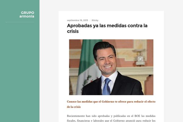 grupoarmonia.com.mx site used Rams