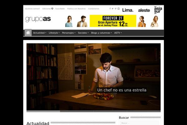 Sahifa theme theme site design template sample