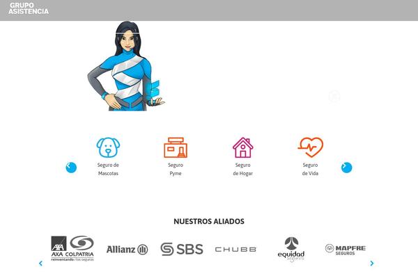 Site using Flying-pages plugin