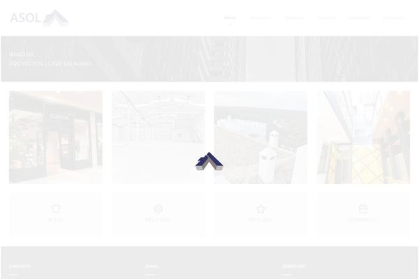 Collective theme site design template sample