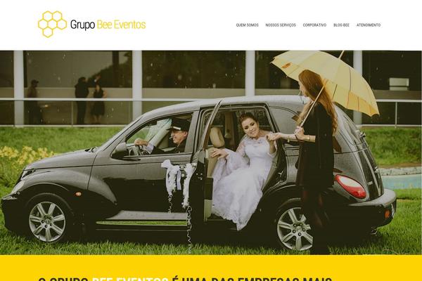 Bee theme site design template sample