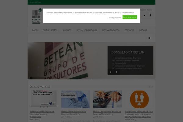 grupobeteanblog.com site used Nova