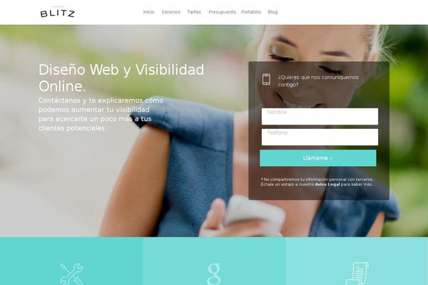 Launchkit theme site design template sample