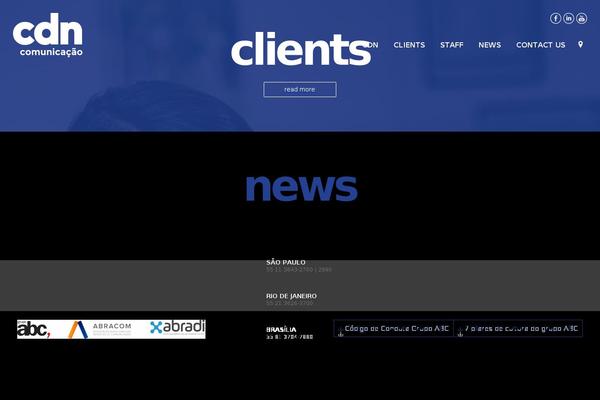 Cdn theme site design template sample