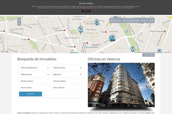 WP Residence theme site design template sample