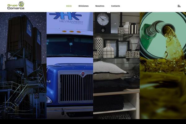 Büro theme site design template sample
