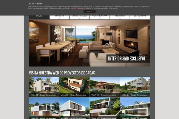 grupoconstrucasa.com site used Theme1533