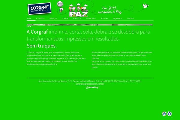 Mono theme site design template sample