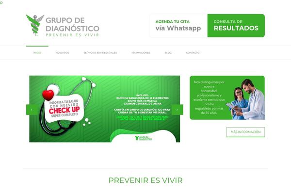grupodediagnostico.com site used Healthcenter