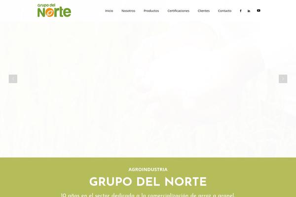 Bridge theme site design template sample