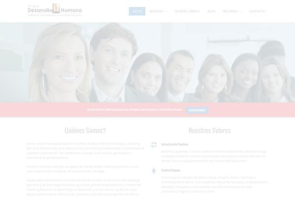 Creativo theme site design template sample