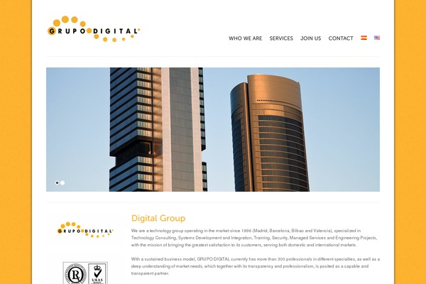 Solid Wp theme site design template sample
