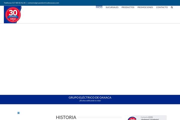 Site using Facebook-messenger plugin