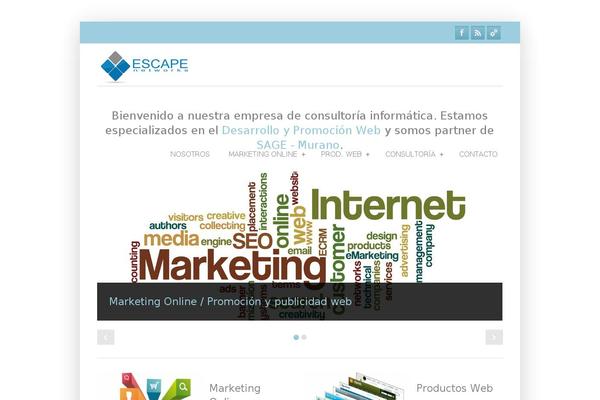 Simplecorp theme site design template sample