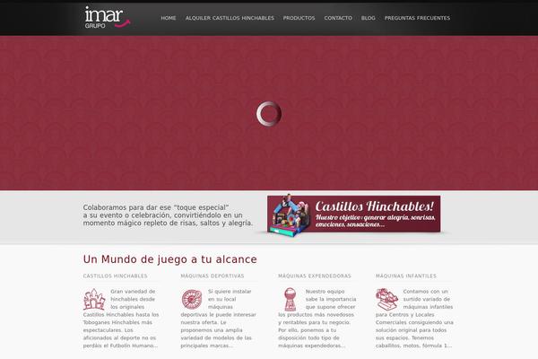 inFocus theme site design template sample