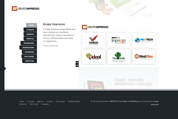 grupoimpresso.com site used Pipes