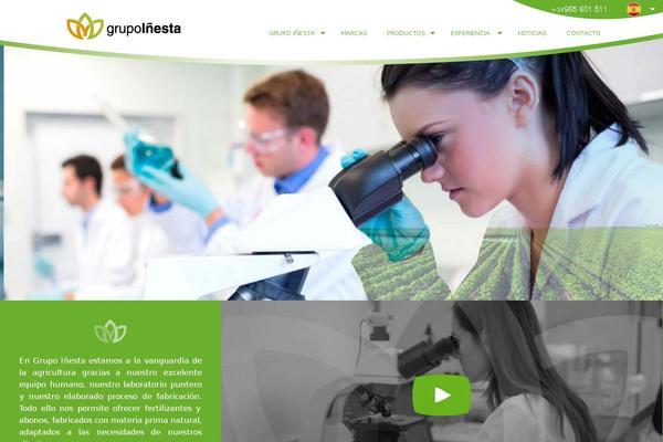 Inesta theme site design template sample