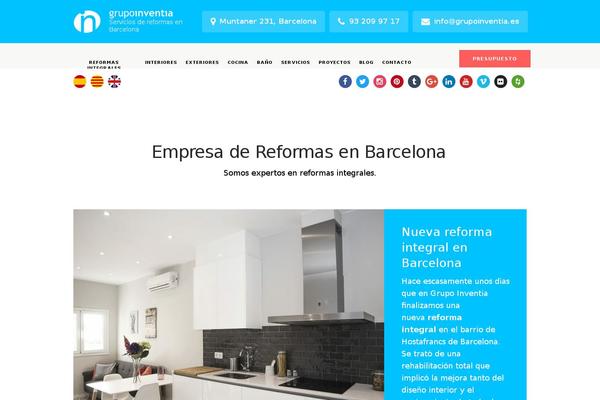 Site using FitVids for WordPress plugin