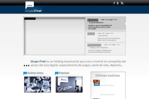 Lumin theme site design template sample
