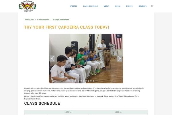 Activation theme site design template sample