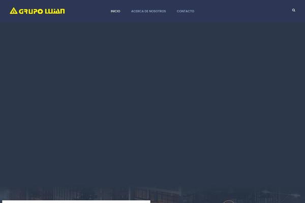 Infinite theme site design template sample