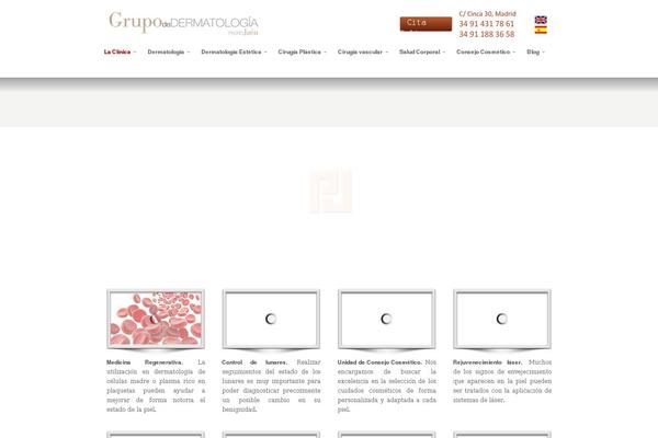 Liberty theme site design template sample