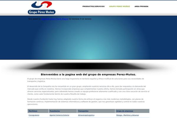 Sansation theme site design template sample