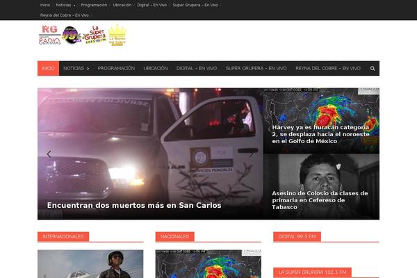 Site using Shoutcast Icecast HTML5 Radio Player plugin