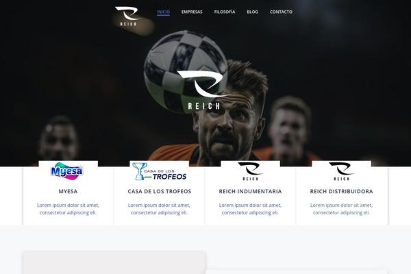 Colibri WP theme site design template sample