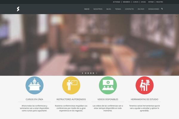 WPLMS theme site design template sample