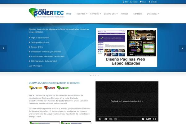 Sterling theme site design template sample