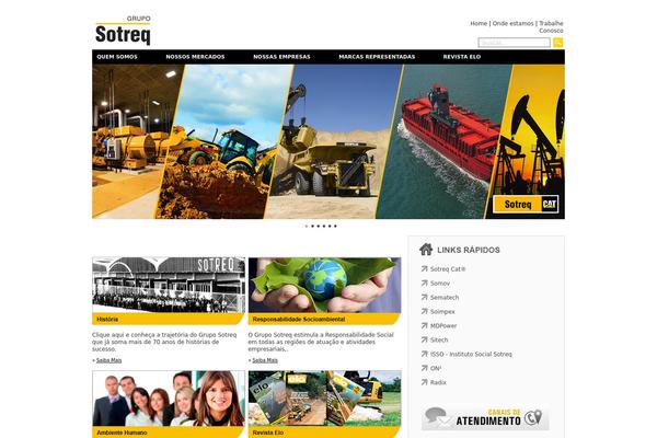 Nemesis theme site design template sample