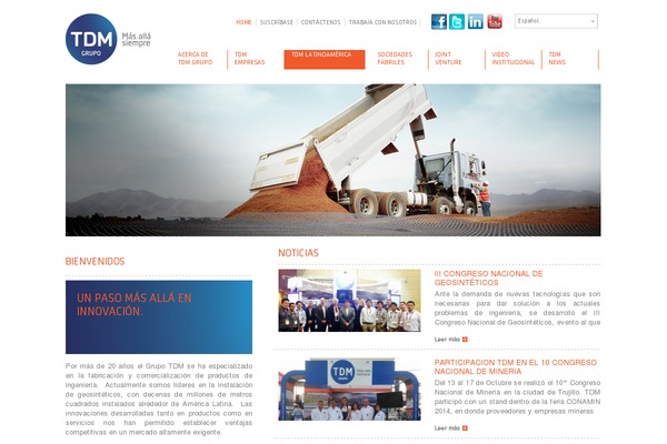 grupotdm.com site used Medialab