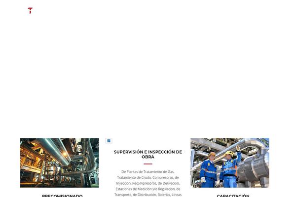 Petroleum theme site design template sample