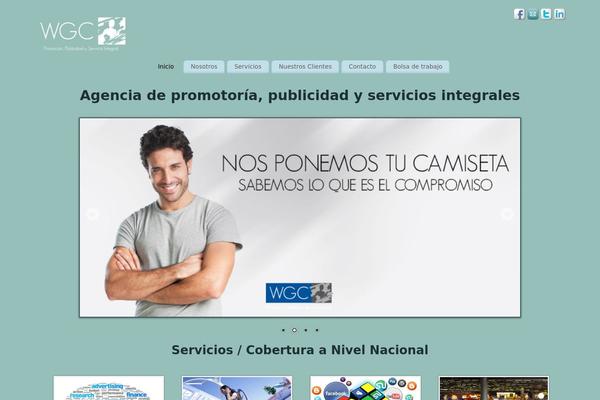 Mantra theme site design template sample