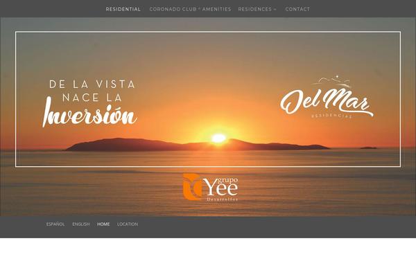 Divi theme site design template sample