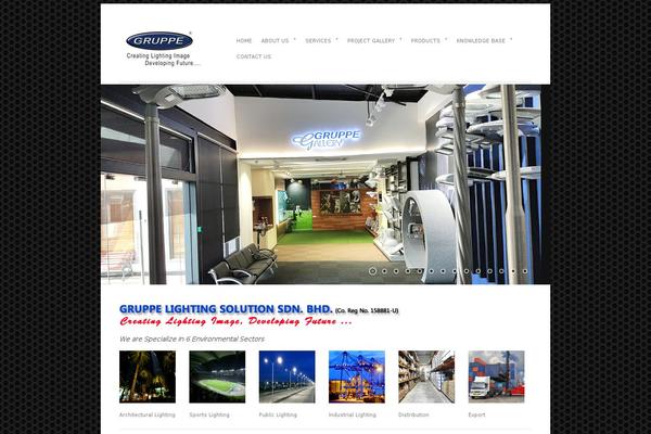 Catalyst theme site design template sample
