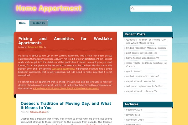 Citizen Journal theme site design template sample