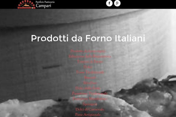 Parallax Pro theme site design template sample