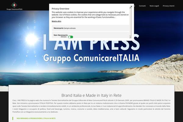 Passage theme site design template sample