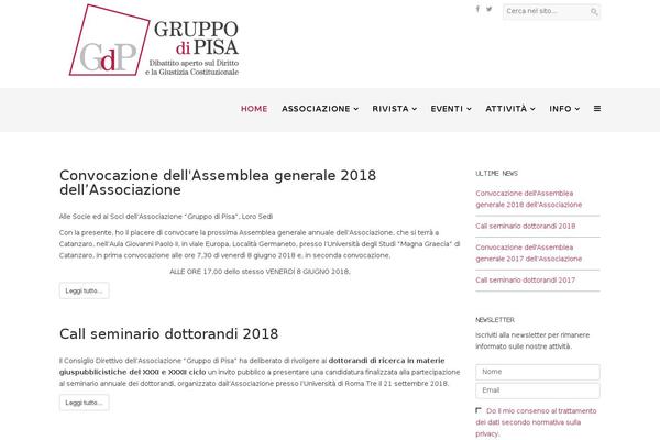 Site using Sendit Newsletter plugin