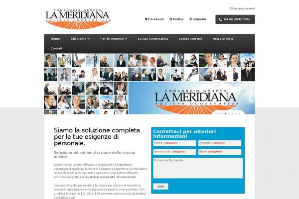 gruppolameridiana.com site used Gruppo