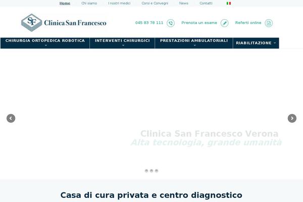 Enfold-child theme site design template sample