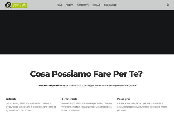 Brooklyn Child theme site design template sample