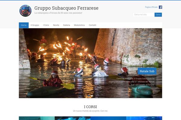 Accelerate theme site design template sample