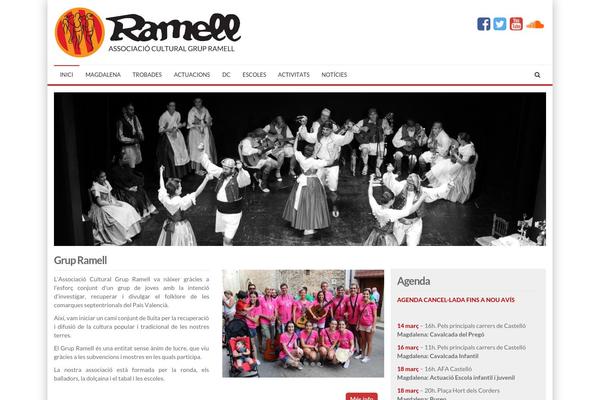 MX theme site design template sample