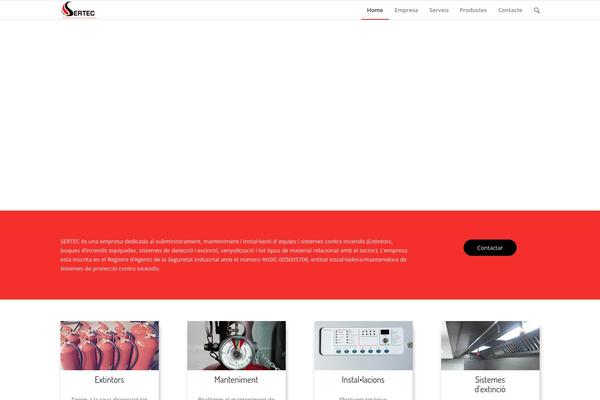 Enfold-child theme site design template sample